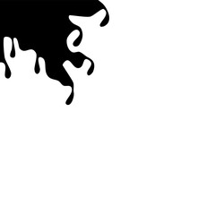 Paintbrush splotch corner