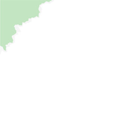 Ripped Paper Corner Border