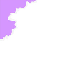 Ripped Paper Corner Border