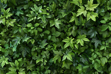 Lush Green Foliage: A Natural Tapestry