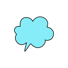 Speech Bubble Clouds