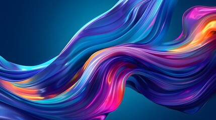 colorful wave background illustration
