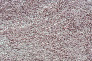 Pastel pink soft throw blanket - obrazy, fototapety, plakaty