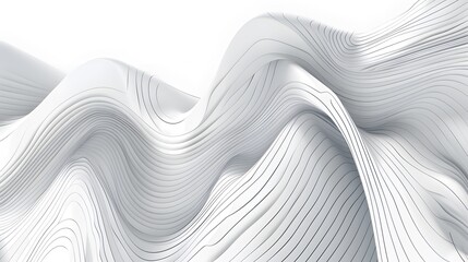 white wave background