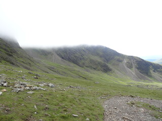 Scaffell pike in the lake distrcit