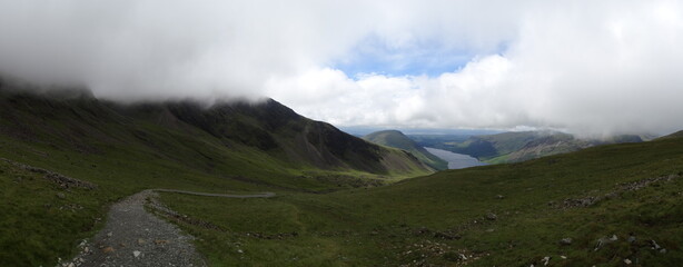 Scaffell pike in the lake distrcit