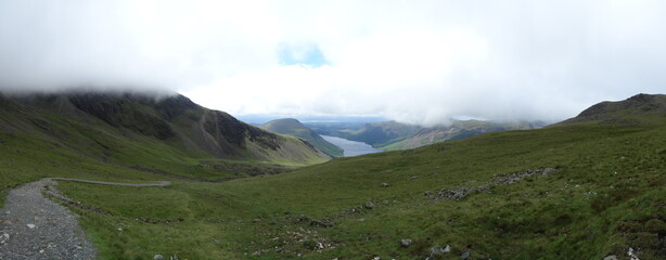 Scaffell pike in the lake distrcit