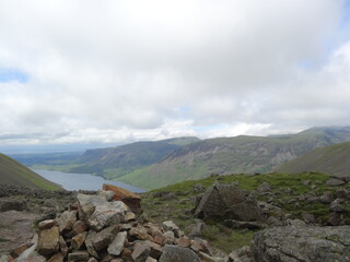 Scaffell pike in the lake distrcit