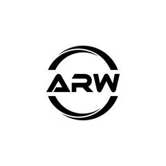 ARW Letter Logo Design, Inspiration for a Unique Identity. Modern Elegance and Creative Design. Watermark Your Success with the Striking this Logo.