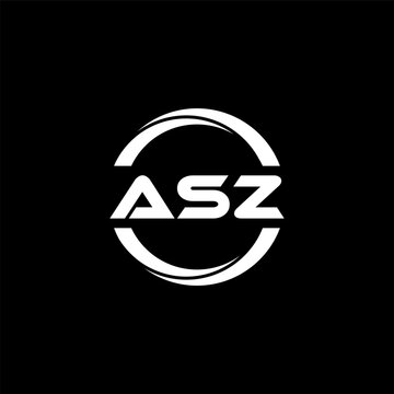 ASZ Letter Logo Design, Inspiration for a Unique Identity. Modern Elegance and Creative Design. Watermark Your Success with the Striking this Logo.