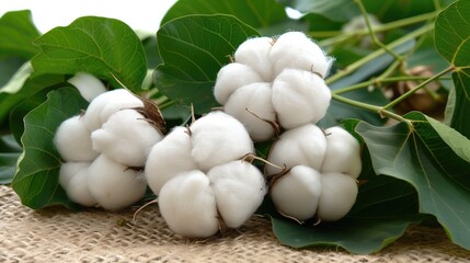 Cotton plant produces flowers used as natural food ingredient