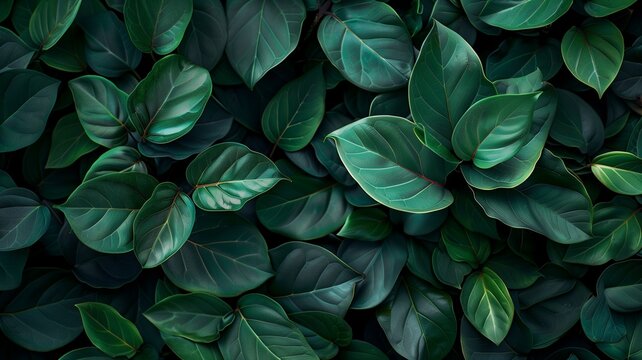 Abstract background of nature small leaves in the forest. Abstract green leafes natural background. Wonderful nature texture. Toned Creative image. Natural pattern, wallpaper.
