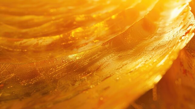 A close-up of a banana peel texture transformed into a mesmerizing