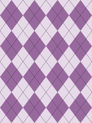 Argyle design in purple  repeats seamlessly