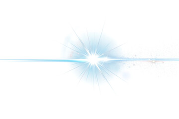 Light flare effect isolated transparent background png