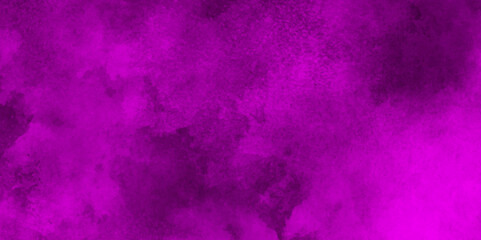 Hand-drawn bright pink gradient abstract watercolor splashed on the paper. Multicolor watercolor background for textures. Abstract cosmic purple multicolor texture water color paint illustration,	
