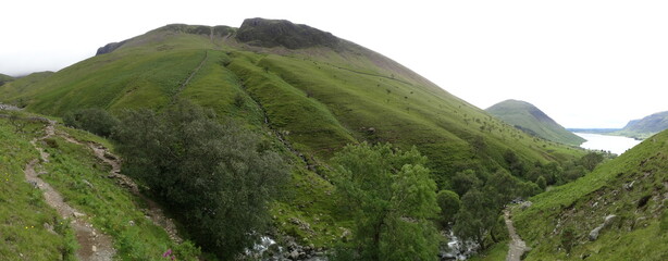 Scaffell pike in the lake distrcit