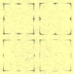 Decorative vintage frames and borders set vector.