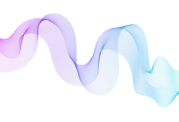 Wave lines abstract. Abstract wavy stripes on a white background isolated. Creative line art. Design elements line art. Curved smooth tape