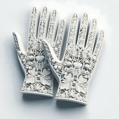 3d flat icon as Focusing on the intricate patterns of henna on the bride hands Close-up shots highlighting the intricate designs of bridal henna in wedding theme with isolated white background ,Full d
