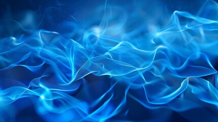 Blue innovation background with movement neon light impact