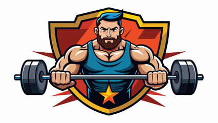 logo-for-gym-app--the-logo vector illustration