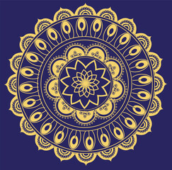 This is simple and vector Mandala design background and it is editable. 