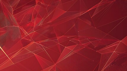 Dull red theoretical vector background with covering attributes - obrazy, fototapety, plakaty