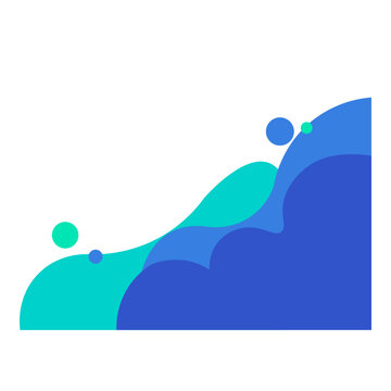 illustration of a wave shape