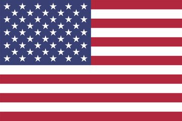 USA flag. American striped flag with stars. State star-striped symbol of the United States of America.