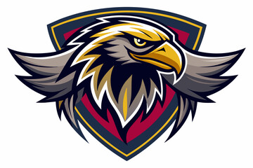 logo shaped like eagle 