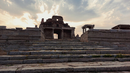 The Krishna Temple is one of the most revered and famous temples in Hampi.