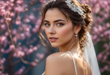 A Portrait Of Breathtakingly Gorgeous, Exotic, Beautiful Woman.
