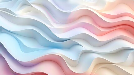 wavy light and shadow surface background with pastel varieties plan