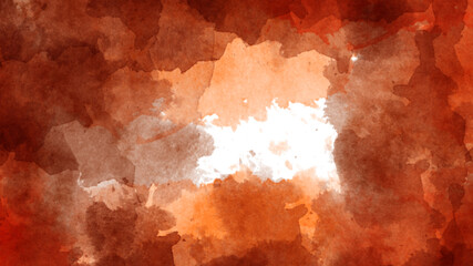 Brown watercolor splash texture abstract background
