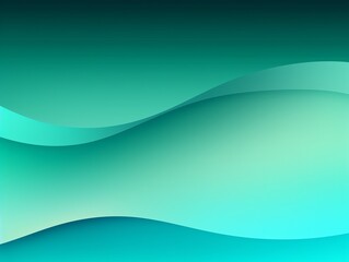 Obraz premium Turquoise abstract gradient background