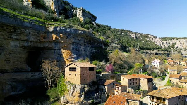 The most beautiful village in Spain Orbaneja del Castillo