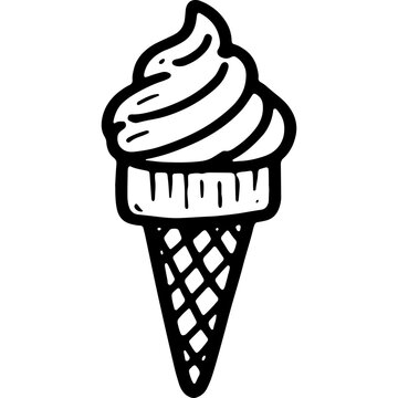recommend clip art: Doodle Ice Cream Cone