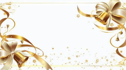 Wedding Background on white with copy space