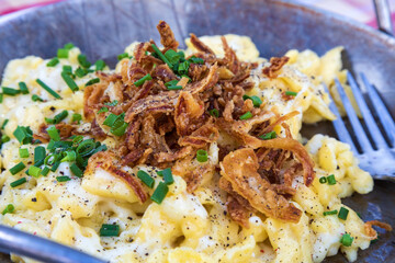 Kässpatzen - Allgäu - Käsespätzle - Pfanne - Oberstdorf
