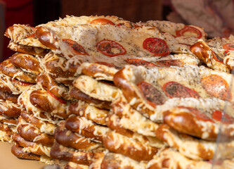 Traditional Germany Home made Pizza