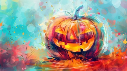 かぼちゃ・ハロウィン風 - obrazy, fototapety, plakaty