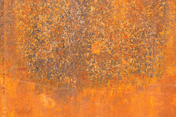 Grunge rusty background. Old metal texture. Horizontal image.