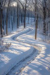 Scenic Country Lane Perspective, road adventure, path to discovery, holliday trip, Aerial view