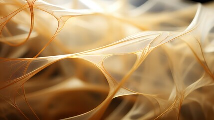 abstract gold background with smooth lines and waves.