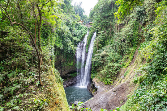 Aling Aling Waterfall in North of Bali, Singaraja