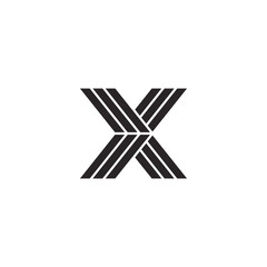 X logo, letter x, initial x logo design