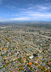 Urban sprawl in Southern California