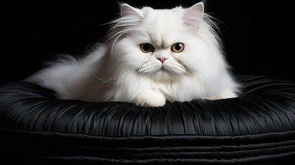 Persian cat with thick and smooth , Generate AI