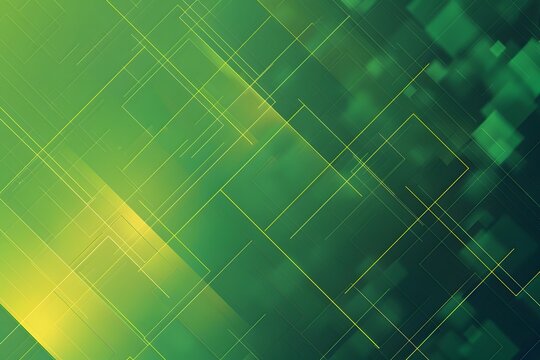 Sea green color abstract shape background presentation design.